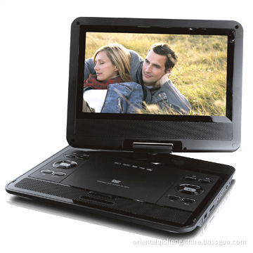 12-inch Portable DVD Player with USB and Card Reader, TV Tuner, Game Function